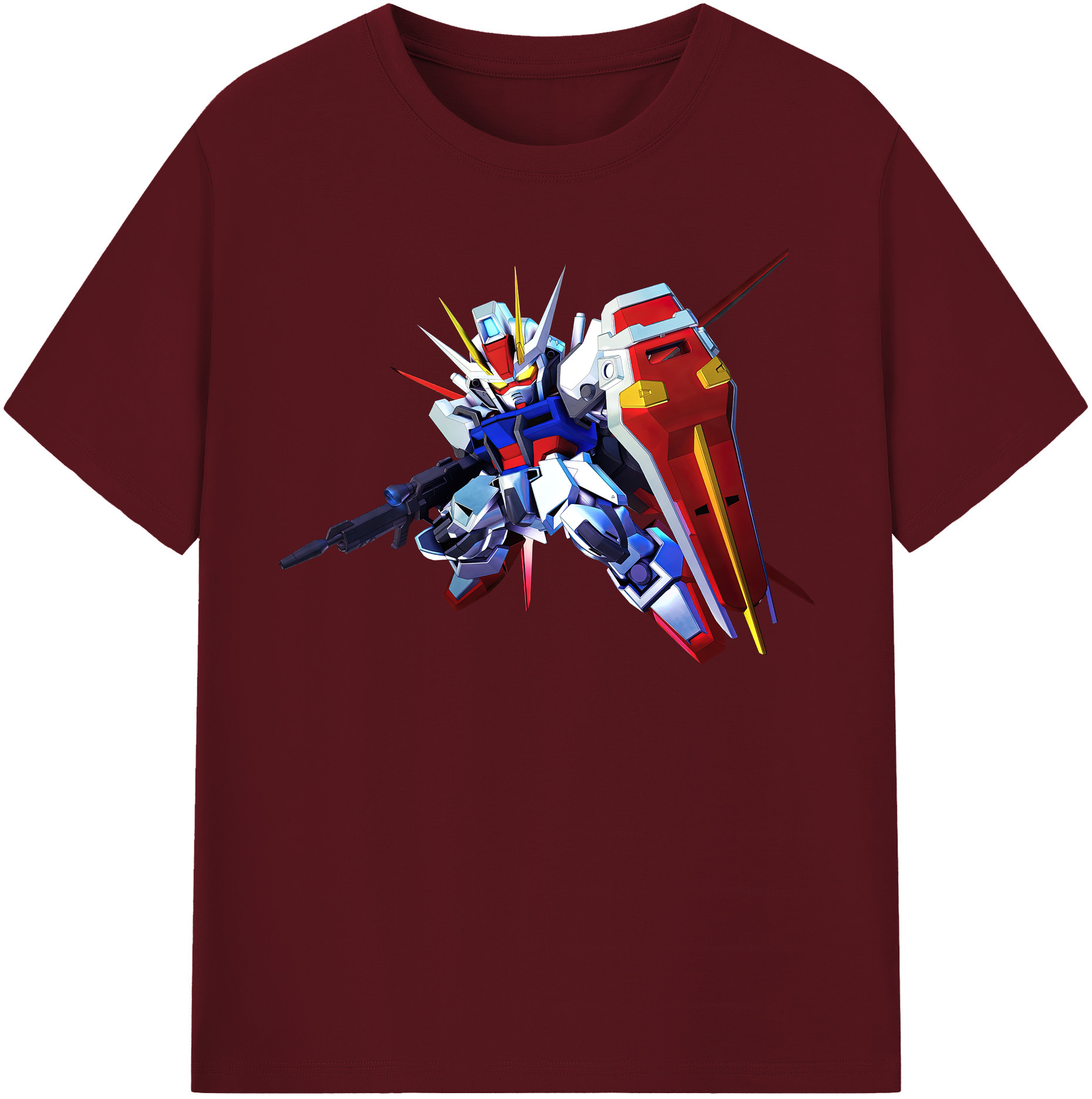 （画像用） 機動戦士ガンダム Mobile Suit Gundam 綿100％半袖Tシャツ（フロントプリント）